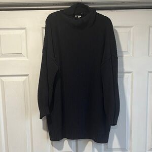 American Eagle Outfitters Black Knit Sweater